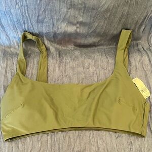 Olive Green AERIE Bikini top